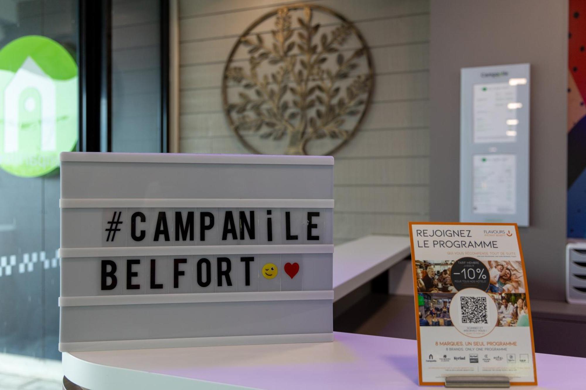 Campanile Belfort Montbeliard - Gare La Jonxion. Meroux Eksteriør bilde