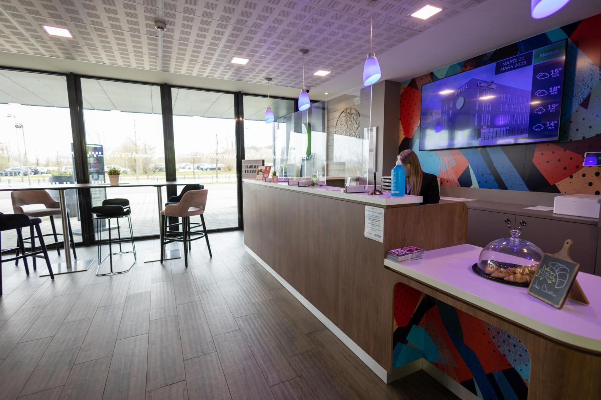 Campanile Belfort Montbeliard - Gare La Jonxion. Meroux Eksteriør bilde