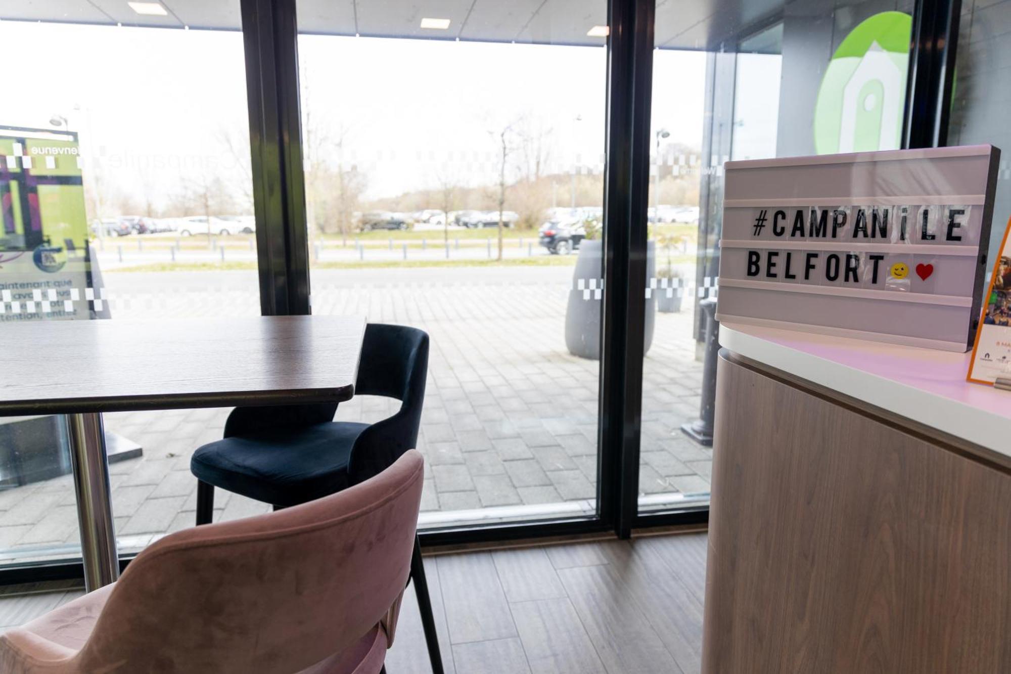 Campanile Belfort Montbeliard - Gare La Jonxion. Meroux Eksteriør bilde